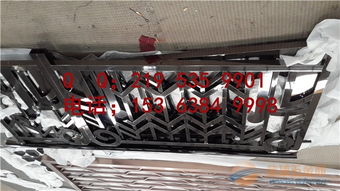 304不锈钢点焊花格真空电镀玫瑰金色