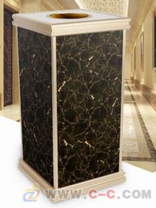 商场电梯口时尚垃圾桶 功能与美学的完美融合